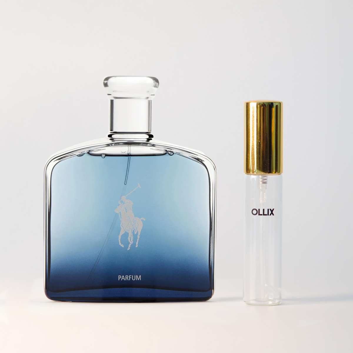 Ralph Lauren Polo Deep Blue Parfum Samples and Decants Ollix