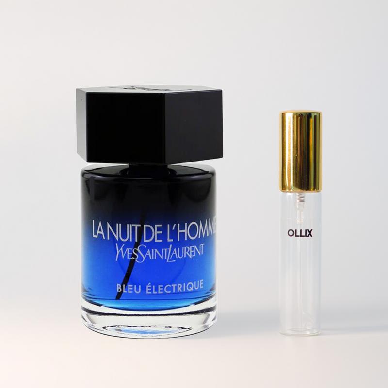 YSL La Nuit de L'Homme Bleu Électrique Samples and Decants Ollix